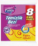 Parex %30 Mikrofiber 8'Li Temizlik Bezi