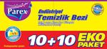 Parex Endüstriyel 10+10 Temizlik Bezi