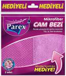 Parex Mikrofiber Cam Bezi + Temizlik Bezi