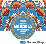 Parıltı Yayıncılık Mandala Büyükler Için Boyama (Mavi Kitap) & Desenler, Tezhipler, Şekillerle