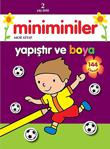 Parıltı Yayıncılık Miniminiler Mor Kitap Yapıştır Ve Boya 2 Yaş Üstü