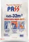 Pass Naylon Koruyucu Hışır Örtü 32 M2