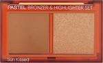 Pastel Profashion Bronzer & Sun Kissed 02 Tan Bronze & Soft Glow Aydınlatıcı Set