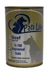 Pati Life (Patilife) Sığır Etli Köpek Konservesi 415 gr x 24'lü Koli