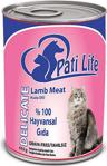 Pati Life Tahılsız Kuzu Etli 415 gr Paket Yetişkin Kedi Konservesi