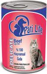 Pati Life Tahılsız Sığır Etli 415 gr Yetişkin Kedi Konservesi
