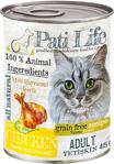 Pati Life Tavuklu Tahılsız Konserve Yetişkin Kedi Maması 24 X 415 G