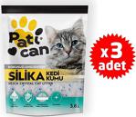 Pati̇can 3 Adet Si̇li̇ka Kri̇stal Kedi̇ Kumu 3.8 Lt