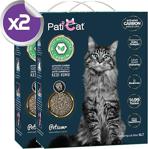 Paticat Aktif Karbonlu Kedi Kumu 6Lt X2