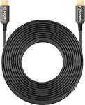 Paugge 20M Fiber Hdmi 2.1 Kablo - 4K 120Hz, 4K 60Hz, D-Hdr, Hdr, Earc, Dolby Vision, Dolby Atmos