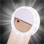 Pazariz Şarjlı Selfie Işığı Led Ring Flash Light Cep Telefonu İçin Taşına