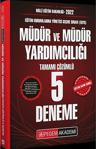 Pegem Akademi Yayincilik Sinav Ki̇taplari 2022 Ekys Milli Eğitim Bakanlığı Müdür Ve Müdür Yardımcılığı Tamamı Çözümlü 5 Deneme