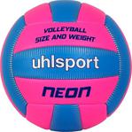 Pembe - Mavi̇ Uhlsport Voleybol Topu Neon