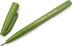 Pentel Brush Sign Pen Olıve Green