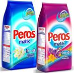 Peros Matik Toz Çamaşır Deterjanı Canlı Renkler 9 Kg / Doğanın Ferahlığı 9 Kg.
