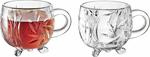 Perotti Gracie 6 Lı Kulplu Cam Çay Bardağı 11869