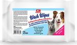 Pet Active Wash Wipes Evcil Hayvan Kuru Temizleme Bakım Kesesi 25 Adet