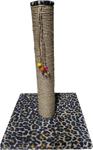 Petitoys Leopar Desenli 42Cm Kedi Tırmalama Tahtası