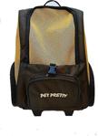Petpretty Kedi Ve Köpek Çekçekli Sırt Taşıma Çantası Kahverengi