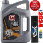 Petro Time 10W 40 4Litre Motor Yağı +404 Balata Temizleyici Sprey