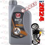 Petro Time 2T 2 Zamanlı 1 Litre Motosiklet Ve Motor Yağı (6 Adet)