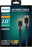 Philips 2 Metre Hdmi Kablo Altın Uçlu 4K Hdr Ultra Hd Swl6120K