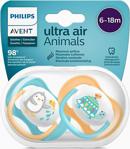 Philips Avent Ultra Air Animals 2 Li Emzik 6-18 Ay - Unisex