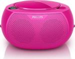 Philips Az100 Pembe 2 W Cd-Fm Radyolu Portatif Müzik Seti