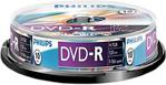 Philips Dm4S6B10F-00 Dvd-R 4,7 Gb / 120 Dak. 16X 10' Lu Cakebox Boş Dvd/Dvd