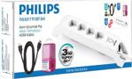 Philips TVS-5317 3'lü Set Akım Korumalı Priz