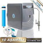 Piksel Aqua 10 Aşamalı Pompasız Filmtec Membranlı Kapalı Kasa Su Arıtma Cihazı Pks-0068