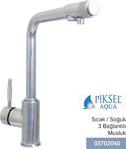 Piksel Aqua Üç Bağlantılı Musluk Su Arıtma Cihazı Musluğu