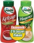 Pınar 420 Gr Ketçap + 350 Gr Mayonez