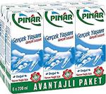 Pınar Süt Yarım Yağlı 6'Lı 200 Ml