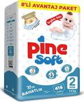 Pi̇ne Mini (3-6 Kg) 416 Avantaj Adet Bebek Bezi