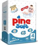 Pine Soft 4 Numara Maxi 36'Lı Bebek Bezi