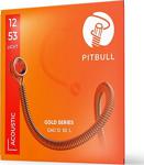 Pitbull Strings Gold Series Gag L Pb Light Takım Tel - Yeni Seri Akustik Gitar Teli 012-053