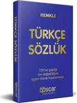 Plastik Kapak Türkçe Sözlük Oscar Yayınları