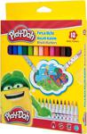 Play Doh 12 Renk Fırça Uçlu Keçeli Kalem