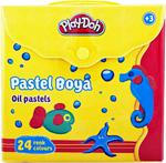 Play-Doh 24 Renk Çantalı PLAY-PA007 Pastel Boya
