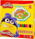 Play-Doh 24 Renk Pastel Boya Play-Pa004