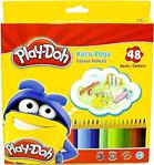 Play-doh 48 Renk Altıgen Kuruboya Ku023