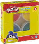 Play-Doh 50 Ml 4 Renk Parmak Boyası