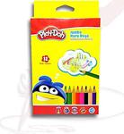 Play Doh Jumbo Üçgen Kuru Boya 12 Renk Metal Tüp