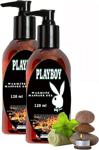 Playboy Warmıng Massage Gel 2 Adet 120 Ml Isıtıcılı, Rahatlatıcı, Kaydırıcı Tüm Vücut Masaj Jeli