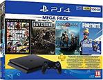 Playstation 4 Mega Paket 2019, 500Gb (Gta V + Days Gone + God Of War)