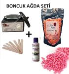 Plus Granül Boncuk İnci Sir Ağda Kazan 4 lü SET Pudralı 250gr