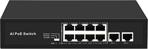 Poe Switch 10/100M 10 Port