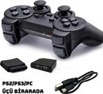 Polaxtor Plx-20955 Oyun Kolu Kablosuz Ti̇treşi̇mli̇ Ps2/Ps3/Pc 3In1 2.4G