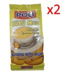 Poli Sütlü Muz Aromalı İçecek Tozu 2 X 250 G